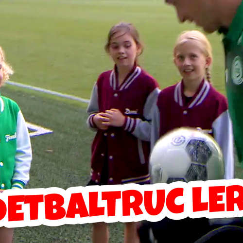 Femke ontmoet haar voetbal-held!